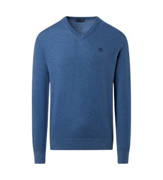 North Sails para hombre. 699774 Jersey Micro-Stripe azul (XS), Casual, Poliamida, North Sails outlet 2024.