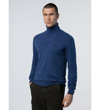 North Sails para hombre. 699777 Jersey Turtle Neck 12Gg azul (M), Casual, Poliamida, North Sails outlet 2024.