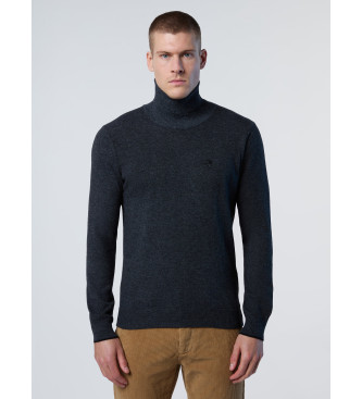 North Sails para hombre. 699777 Jersey Turtle Neck 12Gg azul (L), Casual, Poliamida, Marino, North Sails outlet 2024.