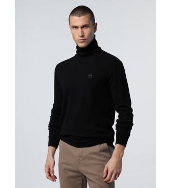 North Sails para hombre. 699777 Jersey Turtle Neck 12Gg negro (L), Casual, Poliamida, North Sails outlet 2024.