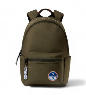 North Sails para hombre. 631042 Mochila core verde (OSFA), Casual, Poliéster, North Sails outlet 2024.