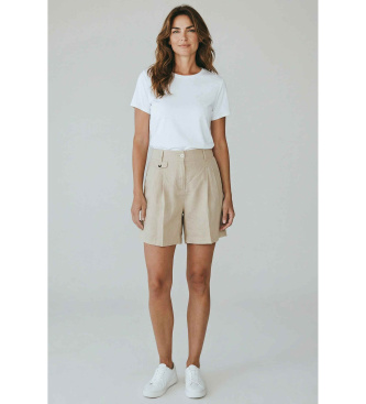 PennyBlack para mujer. 2611141023200 Shorts de lino Pbbaddobbo beige (42), Casual