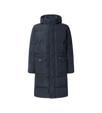 Pepe Jeans para hombre. PM4027168 Abrigo Jussel marino (XL), Casual, Poliéster