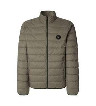 Abrigo Morris verde (S), Casual, Nylon