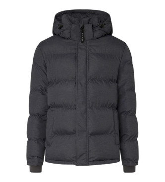 Pepe Jeans para hombre. PM403031 Abrigo Tobias gris oscuro (S), Casual, Poliéster, Manga larga, Pepe Jeans outlet 2024.