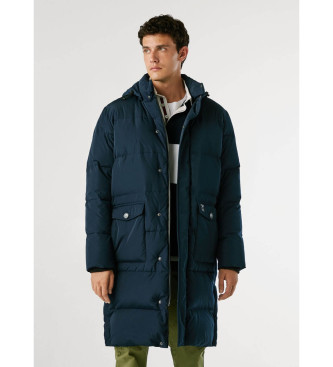 Pepe Jeans för män. PM4027168 Anorak Juseel marinblå (XL), Casual, Polyester, Marino