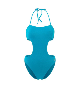Pepe Jeans para mujer. PLB10494 Bañador Lurex azul (XL), Beachwear, Poliamida