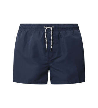 Pepe Jeans para hombre. PMB10417 Bañador Rubber marino (S), Casual, Beachwear, Poliéster Reciclado, Sostenible