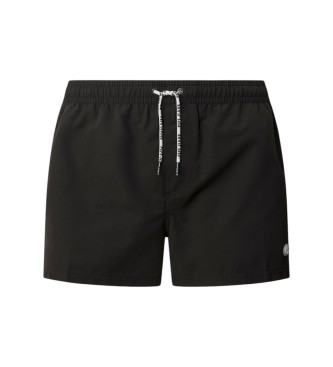 Pepe Jeans para hombre. PMB10417 Bañador Rubber negro (M), Casual, Beachwear, Poliéster Reciclado, Sostenible