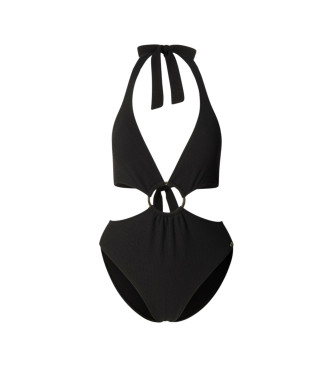 Pepe Jeans para mujer. PLB100006 Bañador Solid Ha negro (XS), Beachwear, Poliéster