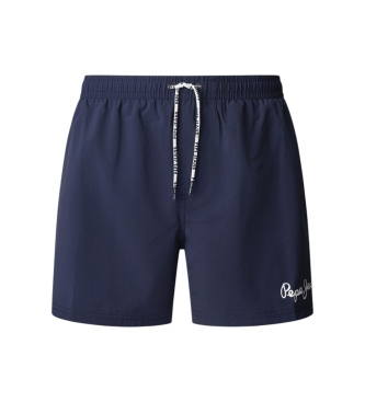 Pepe Jeans para hombre. PMB100004 Bañador PJ Solid marino (L), Beachwear, Poliéster
