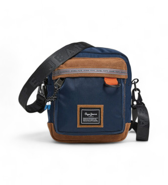 Pepe Jeans para hombre. PM030849 Bandolera Aziel London azul (OSFA), Casual, Poliéster, Pepe Jeans outlet 2024.