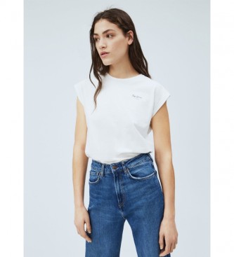 Pepe Jeans para mujer. Camiseta BÃ¡sica Bloom blanco Pepe Jeans