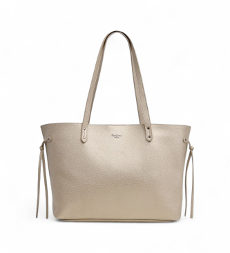 Pepe Jeans para mujer. PL0300111 Bolso Audrey Script dorado (OSFA), Casual, Poliuretano