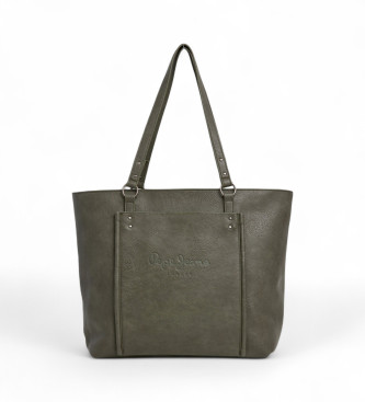 Pepe Jeans para mujer. PL0300005 Bolso Bellamie Code verde (OSFA), Casual, Poliuretano