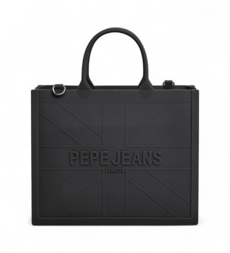 Pepe Jeans para mujer. PL0300031 Bolso Gabrielle negro (OSFA), Casual, Poliuretano