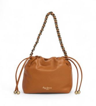 Pepe Jeans para mujer. PL0300035 Bolso Georgia marrón (OSFA), Casual, Poliuretano