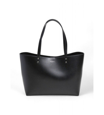 Pepe Jeans para mujer. PL031590 Bolso Swing Lean negro (OSFA), Casual, Poliuretano