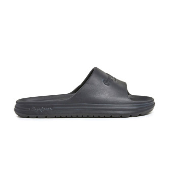 Pepe Jeans para hombre. PMS70159 Chanclas Beach negro (41), Plano, Ninguno, Beachwear
