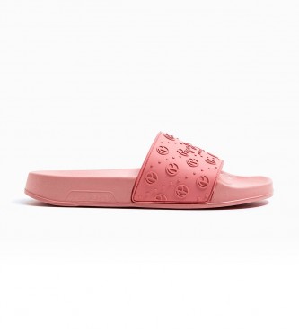 Pepe Jeans para mujer. Chanclas Slider Sport rosa Pepe Jeans