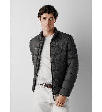 Pepe Jeans para hombre. PM4027171 Chaqueta Acolchada negro (S), Casual, Nylon