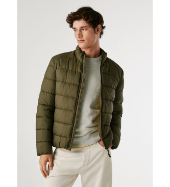 Pepe Jeans para hombre. PM4027171 Chaqueta Acolchada verde (S), Casual, Nylon