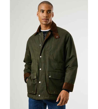 Pepe Jeans para hombre. PM4027181 Chaqueta Joseph verde (L), Casual, Algodón
