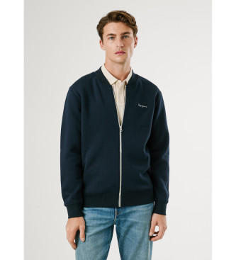 Pepe Jeans para hombre. PM5800010 Chaqueta Macbeth marino (S), Casual, Algodón