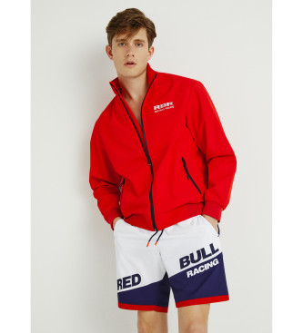 Red Bull Racing x Pepe Jeans para homem. RM400012 Casaco corta-vento Marina vermelho (M), Casual, Poliéster