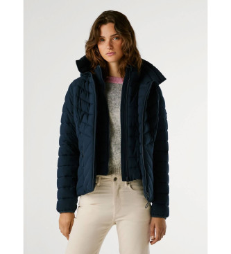 Pepe Jeans för kvinnor. PL4024357 Dunjacka Sann Short navy (XL), Casual, Polyester, Marino