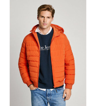 Pepe Jeans para hombre. PM403026 Chaqueta Tomek naranja (XL), Casual, Poliéster, Manga larga, Pepe Jeans outlet 2024.