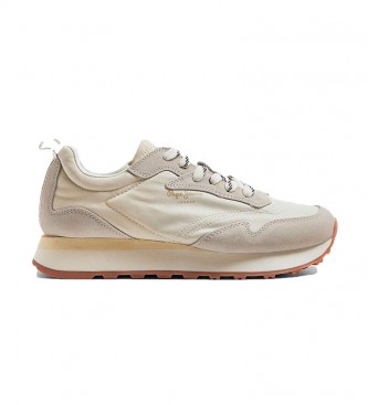 Pepe Jeans para mujer. Zapatillas Dover Soft beige Pepe Jeans