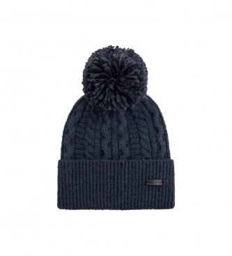 Pepe Jeans para mujer. PL040343 Gorro Tallis marino (OSFA), Casual, Poliéster