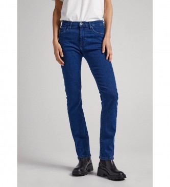 Pepe Jeans para mujer. PL204160CS9 Jeans Grace azul (25/30), Casual, Algodón, Denim, Sostenible