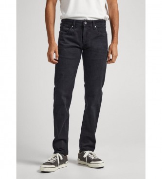 Pepe Jeans para hombre. PM206322XF1 Jeans Hatch negro (30/30), Casual, Algodón, Denim, Sostenible