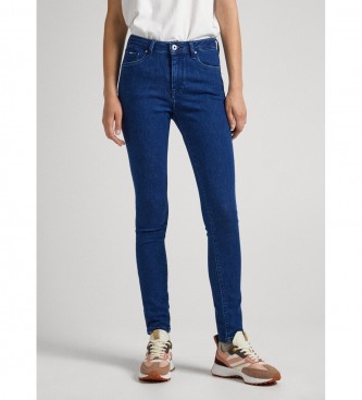 Pepe Jeans para mujer. PL204171CS9 Jeans Regent azul (25/30), Casual, Algodón, Denim, Sostenible