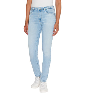 Pepe Jeans para mujer. PL204584PF3 Jeans Skinny azul (26/30), Casual, Algodón, Denim, Sostenible