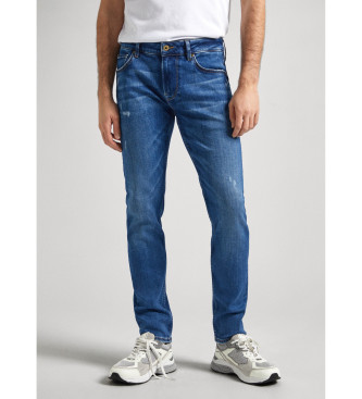 Pepe Jeans para hombre. PM207388XX0 Jeans Slim azul (36/34), Casual, Algodón, Denim