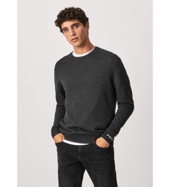 Pepe Jeans para hombre. Jersey Andre gris oscuro Pepe Jeans