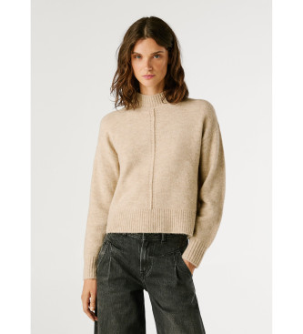 Pepe Jeans para mujer. PL7000032 Jersey Cecil beige (M), Casual, Acrílico