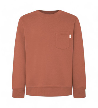 Pepe Jeans para hombre. PM582696 Jersey Crew teja (S), Rojo, Casual, Algodón, Pepe Jeans outlet 2024.