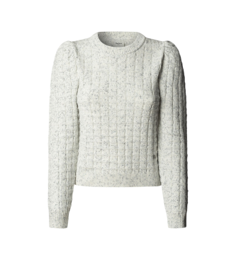 Pepe Jeans para mujer. PL7000131 Jersey Kera blanco (L), Casual, Algodón
