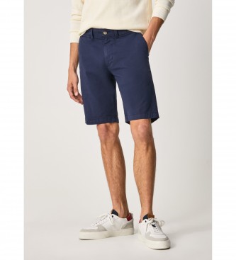 Pepe Jeansvoor mannen. PM800938C75 Mc Queen Navy Shorts (29), Casual, Katoen, Duurzaam, Marineblauw