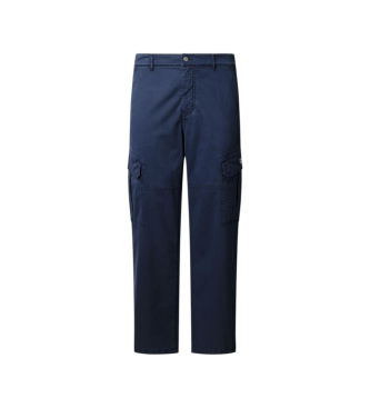 Pepe Jeans para hombre. PM2100078 Pantalón Regular Utility Cargo marino (31), Azul, Casual, Algodón