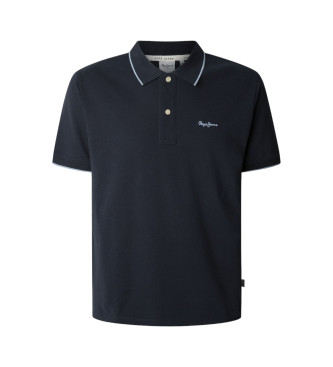 Pepe Jeans para hombre. PM542101 Polo Hans marino (S), Casual, Algodón, Manga corta, Pepe Jeans outlet 2024.