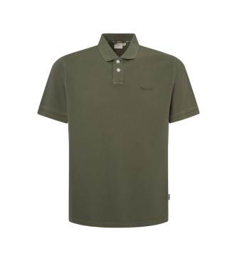 Pepe Jeans para hombre. PM542099 Polo New Oliver verde (XL), Casual, Algodón, Manga corta, Pepe Jeans outlet 2024.