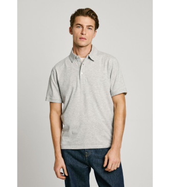 Pepe Jeans para hombre. PM542255 Polo West Harper gris (M), Casual, Algodón, Manga corta