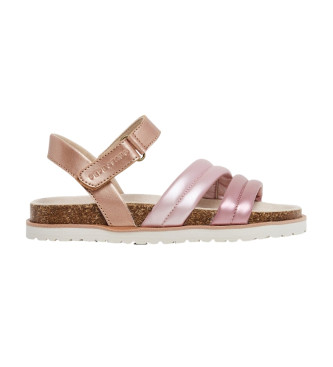 Pepe Jeans para mujer/niña. PGS80002 Sandalias Berlin Sun rosa (36), Plano, Velcro, Casual, moda infantil