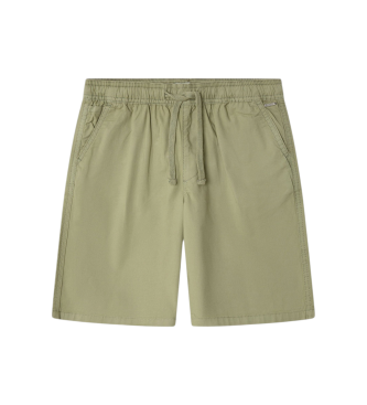 Pepe Jeans para niño. PB8000031 Shorts Stephen verde (10años= 140cm), Casual, Algodón, moda infantil