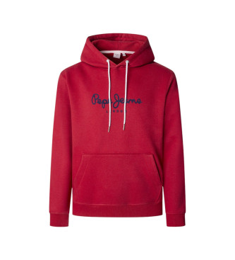 Pepe Jeans para hombre. PM5800009 Sudadera Macbeth rojo (L), Casual, Algodón
